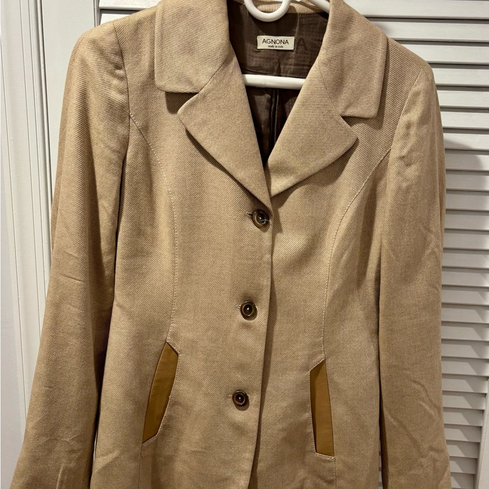 Agnona Cashmere Blazer